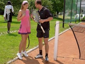 Tennis Playing Girls